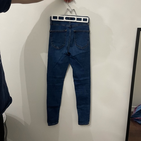Blue high waisted jeans - Picture 2 of 6